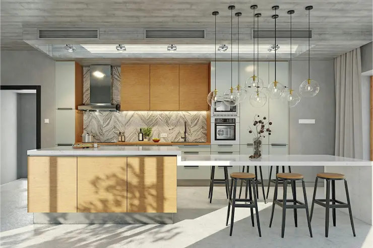Using 3D kitchen rendering for planning and presentation