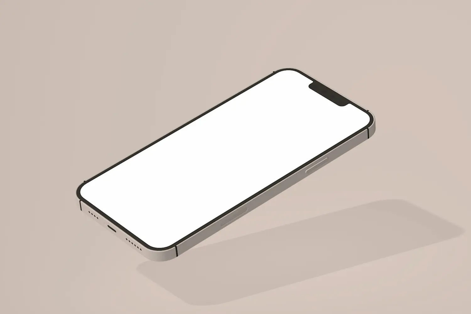 Cell phone 3D model